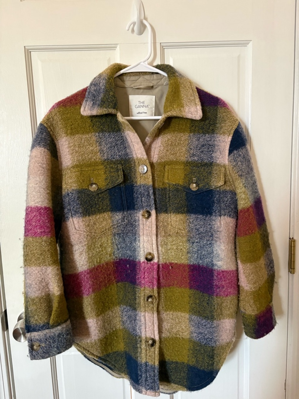 Aritzia/Wilfred Wool Blend The Ganna Shacket